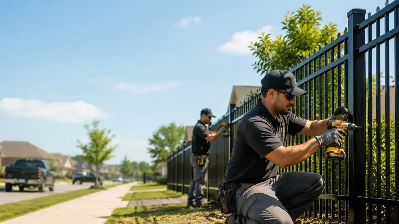 Metal Fence Installation in Staplehurst, NE